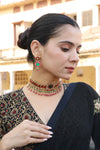 Regal Kundan Elegance in 925 Silver