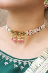 Elegant Kundan Pearl Choker