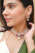 Radiant Lotus Moissanite Set in 925 Silver