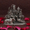 Divine Grandeur – Premium 925 Silver Shiv Parivar Idol