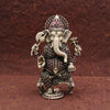 Divine Prosperity – Premium 925 Silver Ganesh Lakshmi Idol