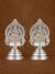 Silver Gajalakshmi Lamp