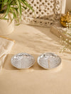 Silver Mini Prasad Plate