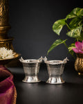 Silver Prasad Bucket