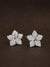 Silver Hibiscus Single Layer Flower