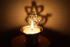 Light the lamp, reveal the divine – a radiant Ganesh shadow in pure 925 silver.