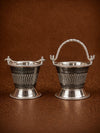 Silver Prasad Bucket