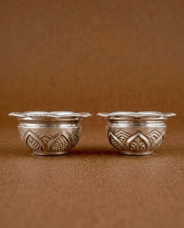 Silver Mini Prasad Bowl