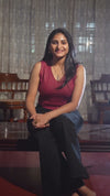 Silver Gajalakshmi Lamp
