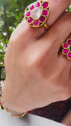 Royal Purple Silver Diya – A Timeless Gift of Elegance (Single)
